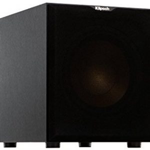 Klipsch R-10 SW Subwoofer, Farbe: schwarz