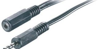 Vivanco PS L 500 Audiokabel (3,5mm Stecker, 3,5mm Kupplung, 1,5m)