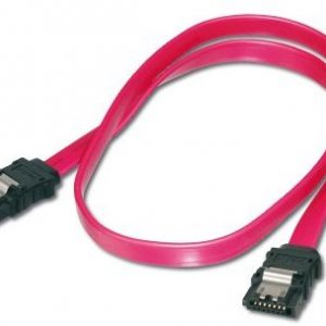 ASSMANN SATA Anschlusskabel L-Typ m- Verriegelung Bu-Bu 0,5m gerade St-St 0,5m gerade