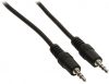 Valueline VLAP22000B10 - Stereo-Audiokabel - 3,5 mm Klinkenstecker auf 3,5 mm Klinkenstecker - 1 m, Schwarz