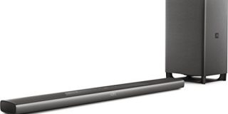 Philips Fidelio B8-12 Soundbar (5.1.2, Dolby Atmos, Ambisound mit kabellosem Subwoofer) schwarz