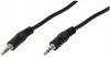 LogiLink CA1051 Audio Kabel, 2x 3,5mm male, stereo, 3,0m