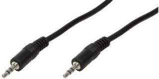 LogiLink CA1051 Audio Kabel, 2x 3,5mm male, stereo, 3,0m