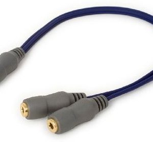 Techlink 690020 Audioadapter (3,5 mm Klinkenstecker-2 x 3,5 mm Klinkenstecker, 30 cm) (UK Import)