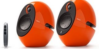 EDIFIER Luna E25 Design-Lautsprecherset mit Bluetooth (74 Watt), orange