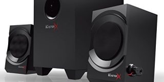 Creative Sound BlasterX Kratos S3 - Analoge 2.1 Gaming Speaker (Schwarz)