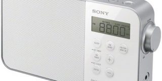 Sony ICF-M780 Tragbares, digitales Uhrenradio(UKW-KW-MW-LW-Tuner, LED-Beleuchtung, Alarmfunktion, Netzteil- oder Batteriebetrieb