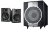 M-Audio BX5 D2 Aktiver Bi-Amping Studiomonitore und PC-Lautsprecher (70-Watt, 1 Paar) + M-Audio BX Subwoofer (Hochwertiger 10 Zo