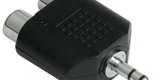 Hama 75122376 Audio-Adapter 3,5 mm-2 Cinch Buchse Stecker Schwarz