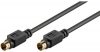 Goobay AVK 157 - 1000 Audio - Video Kabel (10 m, 4 polig mini DIN Stecker auf 4 polig mini DIN Stecker)