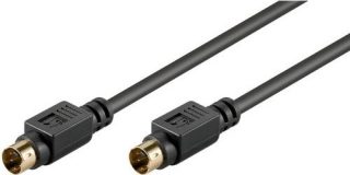 Goobay AVK 157 - 1000 Audio - Video Kabel (10 m, 4 polig mini DIN Stecker auf 4 polig mini DIN Stecker)