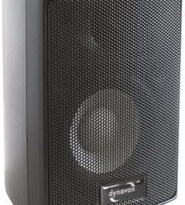 Dynavox AS-301 High Class Satelliten Lautsprecher (60 Watt) schwarz (Paar)