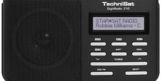 TechniSat DigitRadio 210 tragbares DAB+ Digitalradio (DAB+, DAB, UKW-Empfang) schwarz