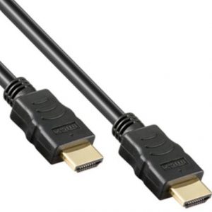 Ligawo 6540101 High Speed HDMI Kabel mit Ethernet, UHD bis 2160p, bis 4096x2160 Pixel, 4K*2K (0,75 m)