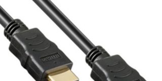 Ligawo 6540101 High Speed HDMI Kabel mit Ethernet, UHD bis 2160p, bis 4096x2160 Pixel, 4K*2K (0,75 m)