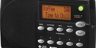 Sangean DPR65 Tragbares Digital-Radio (LCD-Display, DAB+, FM-RDS) schwarz