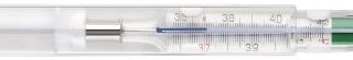 Geratherm analoges Fieberthermometer ohne Quecksilber classic XL