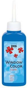 Kreul 40211 - Window Color Glasklar, 80 ml, dunkelblau