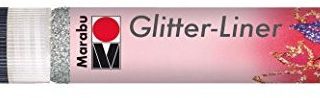 Glitter Liner 25Ml Glitter-Silber