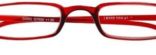 I NEED YOU Lesebrille Gang - +3.50 Dioptrien - Rot, 1er Pack