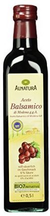 Alnatura Bio Aceto Balsamico di Modena, 1er Pack (1 x 500 g)