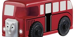 Mattel Fisher-Price BBT41 - Thomas und seine Freunde Holzlokomotive Bertie der Bus