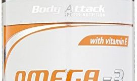 Body Attack Omega-3 Kapseln, 1er Pack (1x 90 Kapseln) Dose