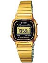 Casio Collection - Damen-Armbanduhr mit Digital-Display und Edelstahlarmband - LA670WEGA-1EF
