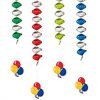 Susy Card 11409901 Rotorspiralen, 4-er Balloons, 50 cm, vershiedene farbe