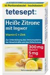 Tetesept Heisse Zitrone mit Ingwer, 10 Beutel, 1er Pack