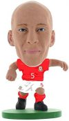 SoccerStarz soc1050 "Der Offiziell lizenzierten Wales National Team Figur von James Collins" Home Kit