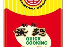 Diamond Quick Cooking Nudeln, mit Ei, 5er Pack (5 x 500 g Packung)