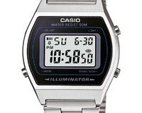 Casio Collection - Unisex-Armbanduhr mit Digital-Display und Edelstahlarmband - B640WD-1AVEF