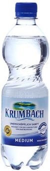 Krumbach DPG Medium Mineralwasser, 4er Pack (4 x 500 ml)