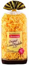 Jeremias Bandnudeln 4 mm gewalzt, Gourmet Frischei-Nudeln, 2er Pack (2 x 500 g Beutel)