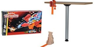 Majorette 212058010 - Stunt Heroes Sky Drop, Turm mit Abschussvorrichtung inklusive Auto, Auto: 7,5 cm