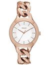 DKNY Damen-Armbanduhr Analog Quarz Edelstahl beschichtet NY2218