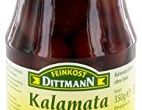 Feinkost Dittmann Kalamata-Oliven ohne Stein, 2er Pack (2 x 350 g)