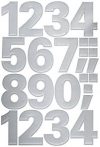 Avery Zweckform 59126 Zahlen Etiketten (0-9 25 mm, wetterfeste Folie) 48 Aufkleber
