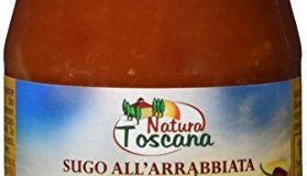 NATURA TOSCANA Arrabbiata Pikante Sauce (Glas), 1er Pack (1 x 180 g)