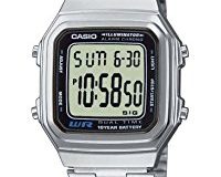 Casio Collection - Unisex-Armbanduhr mit Digital-Display und Edelstahlarmband - A178WEA-1AES