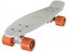 Ridge Unisex 55 cm Mini Cruiser Retro Stil in M Rollen Komplett U Fertig Montiert Skateboard