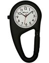 Ravel Unisex-Armbanduhr Ravel Matt Black Belt Clip Watch.Fully Secure to Fit on your Belt or Backpack. Analog Edelstahl Schwarz