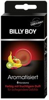 Billy Boy Aromatisiert 6er - rote und schwarze Kondome mit fruchtigem Duft: