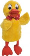 HEUNEC 643475 - Sandmann und Freunde, Handpuppe Schnatterinchen 28cm