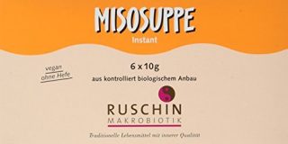 Ruschin  Misosuppe instant bio 6x10g, 1er Pack (1 x 0.06 kg)