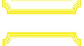 Avery Zweckform 59689 BuchEtiketten Rahmen gelb (starker Halt) 12 Aufkleber