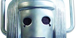 Star Cutouts Bedruckte Gesichtsmaske DER Classic Cyberman Maske