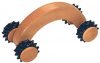 Croll & Denecke Massagehandroller aus Holz, 4 Rollen