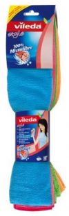 Vileda 138553 4-er Sparpack Microfaser Allzwecktuch